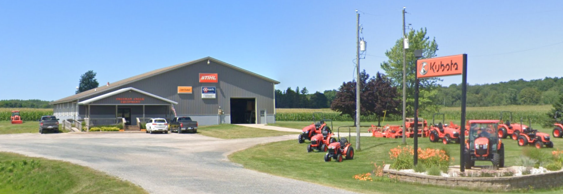 Freeman Creek Equipment Joy of Mowing (231) 4645155