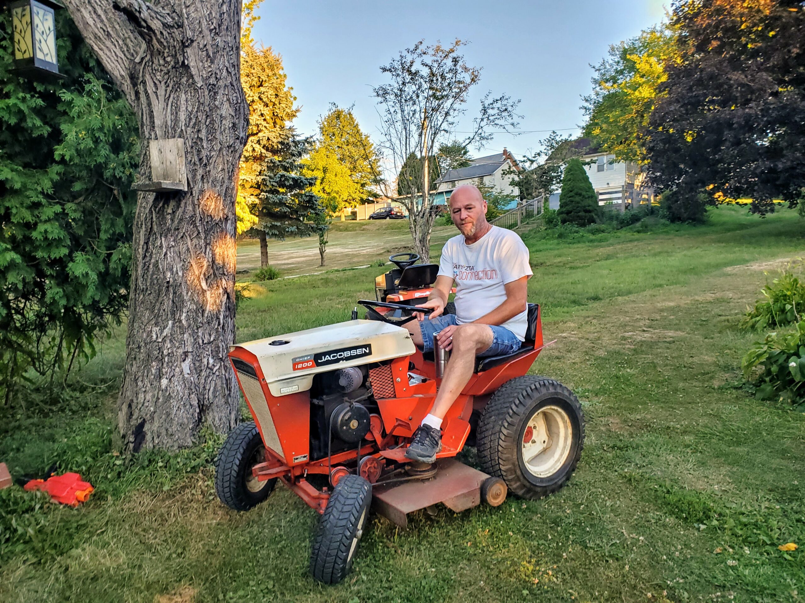 10-Year-Old Creates Mower Parade, Bringing Joy to the Community