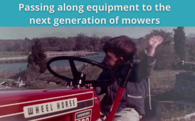 Handing Down Equipment to the Next Generation