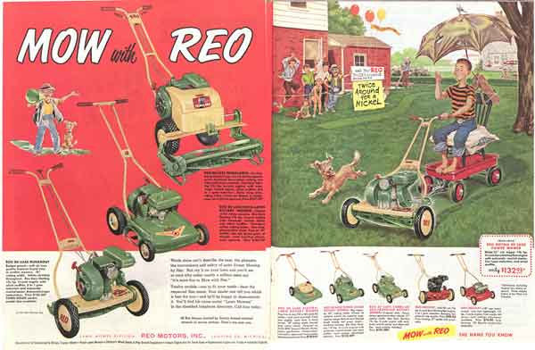 REO SEP REO mower ad
