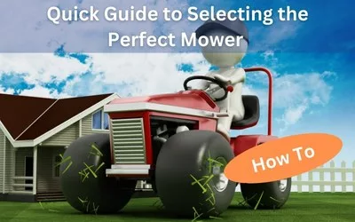 Lawnmower: Quick Guide to Selecting the Perfect Mower for Your Lawn